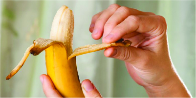 peel the banana